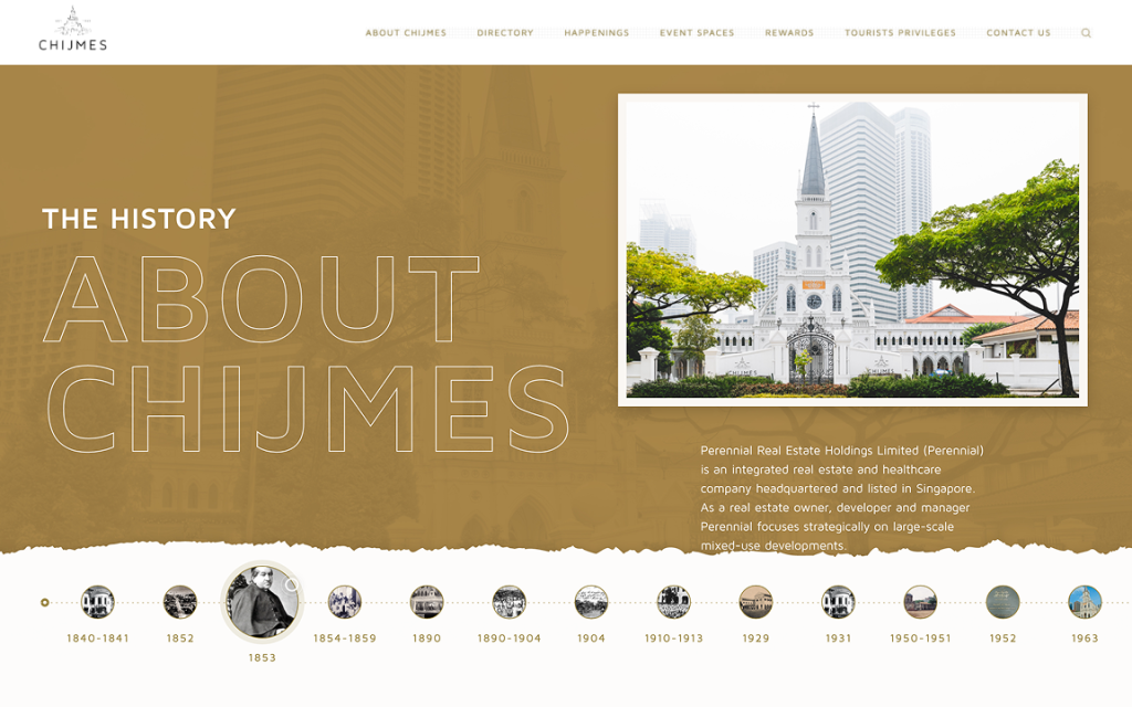 CHIJMES WordPress website