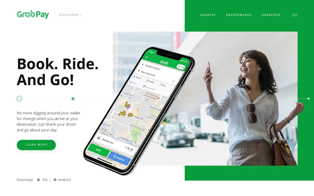 GrabPay website