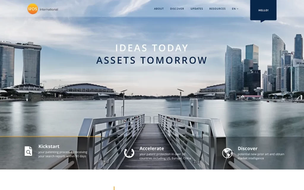 IPOS International WordPress website