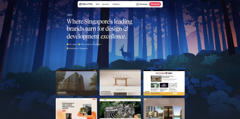 NEUTRL Studio Web Design Singapore